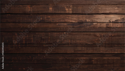 Close up of wall made of wooden planks. Wood plank texture background. Wood panels. Wooden background.