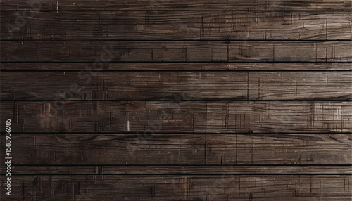 Close up of wall made of wooden planks. Wood plank texture background. Wood panels. Wooden background.