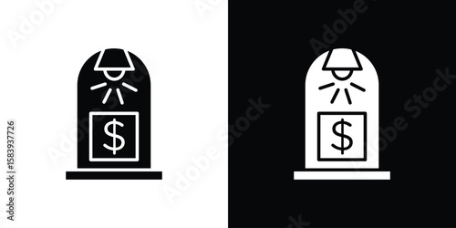 Business incubator icon glyphs vectors. Web flat pack.