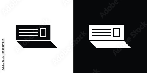 Bankbook icon glyphs vectors. Web flat pack.