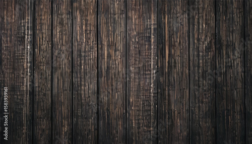 Close up of wall made of wooden planks. Wood plank texture background. Wood panels. Wooden background.