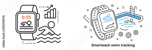Swim tracking technology enables precise performance monitoring for athletes in training sessions