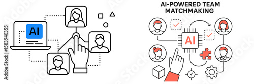 Modern technology facilitates AI-powered matchmaking for effective team collaboration