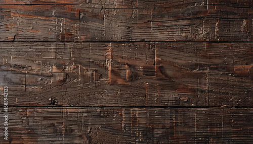 Close up of wall made of wooden planks. Wood plank texture background. Wood panels. Wooden background.