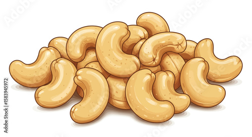 Pile of Cashew Nuts 