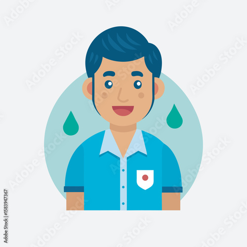 A diabetic patient illustrations vector art file