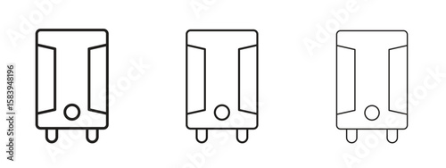 Air purifier icon for Website or Apps Elements, Logo. Pixel vector graphics
