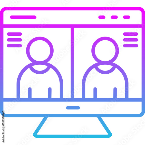Video Conference Icon