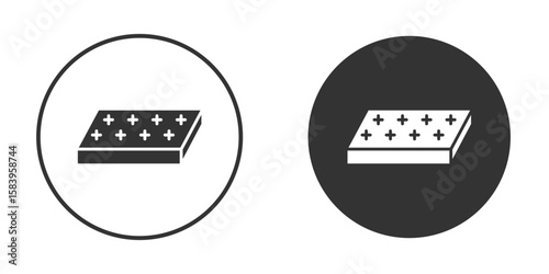 Halva icon simple solid style concept. Clipart vectors
