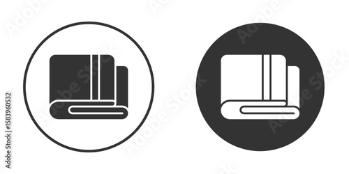 blanket icon simple solid style concept. Clipart vectors