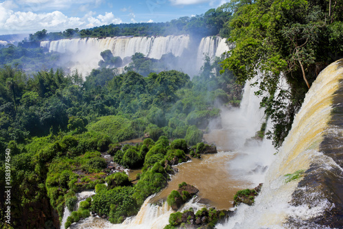 Iguazu falls in argentina and brazil