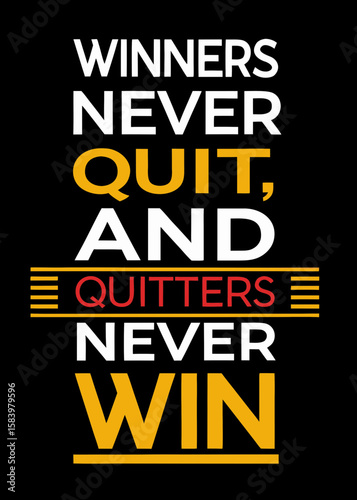 Motivational Text With Bold Typography quote inspiration