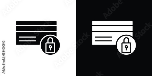 Credit limit icon silhouette in black flat style. Graphic element