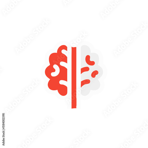 Brain health-stroke awareness, neurology, and brain function illustration