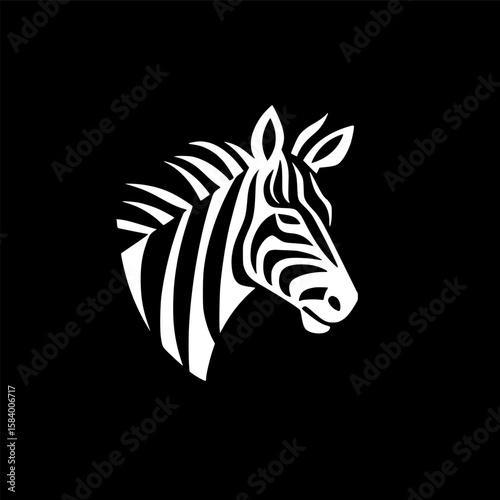 Animal | Black and White Vector illustration