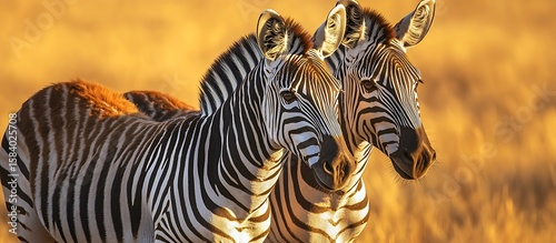 zebra in the wild