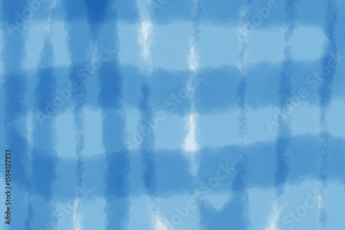 やさしい和柄の藍色背景素材