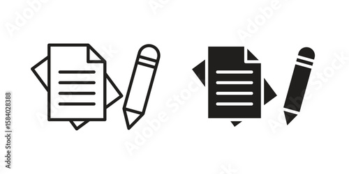 Wills and trusts icon concept for infographic, website or app.