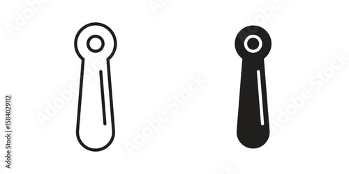 Shoehorn icon concept for infographic, website or app.