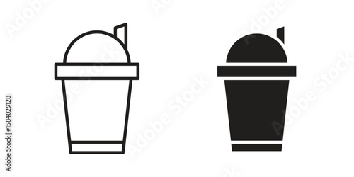 Shaker icon concept for infographic, website or app.