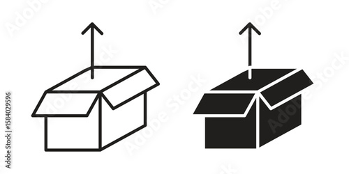 Product release icon concept for infographic, website or app.