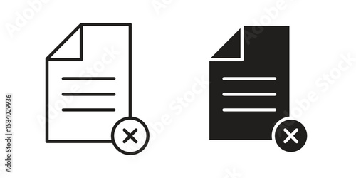 Paperless icon concept for infographic, website or app.