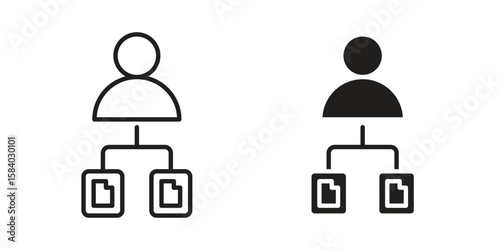 Multitask icon concept for infographic, website or app.