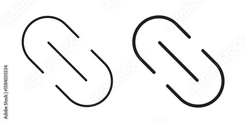 Link icon concept for infographic, website or app.