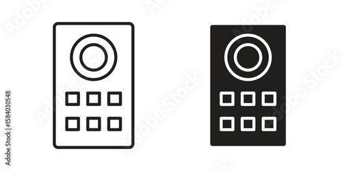 Intercom icon concept for infographic, website or app.