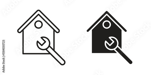 Home repair icon concept for infographic, website or app.