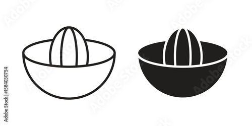 Hand Juicer icon concept for infographic, website or app.