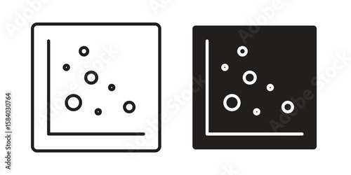 Heat Map icon concept for infographic, website or app.