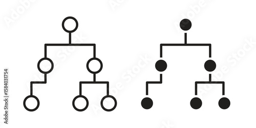 Consolidation icon concept for infographic, website or app.
