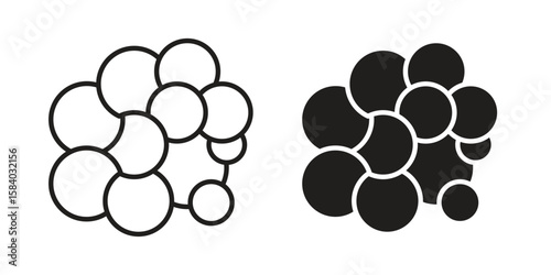 Cancer icon concept for infographic, website or app.