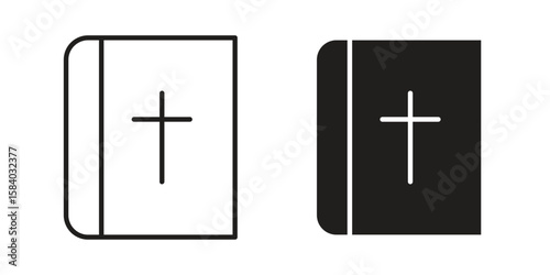 Bible icon concept for infographic, website or app.