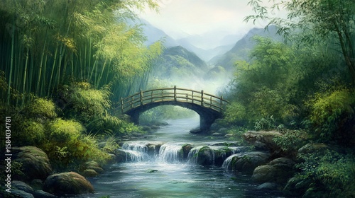 bridge over the river