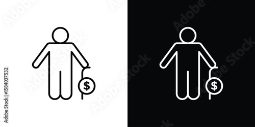 Retirement icon Logo Template. lianer pictogram set.