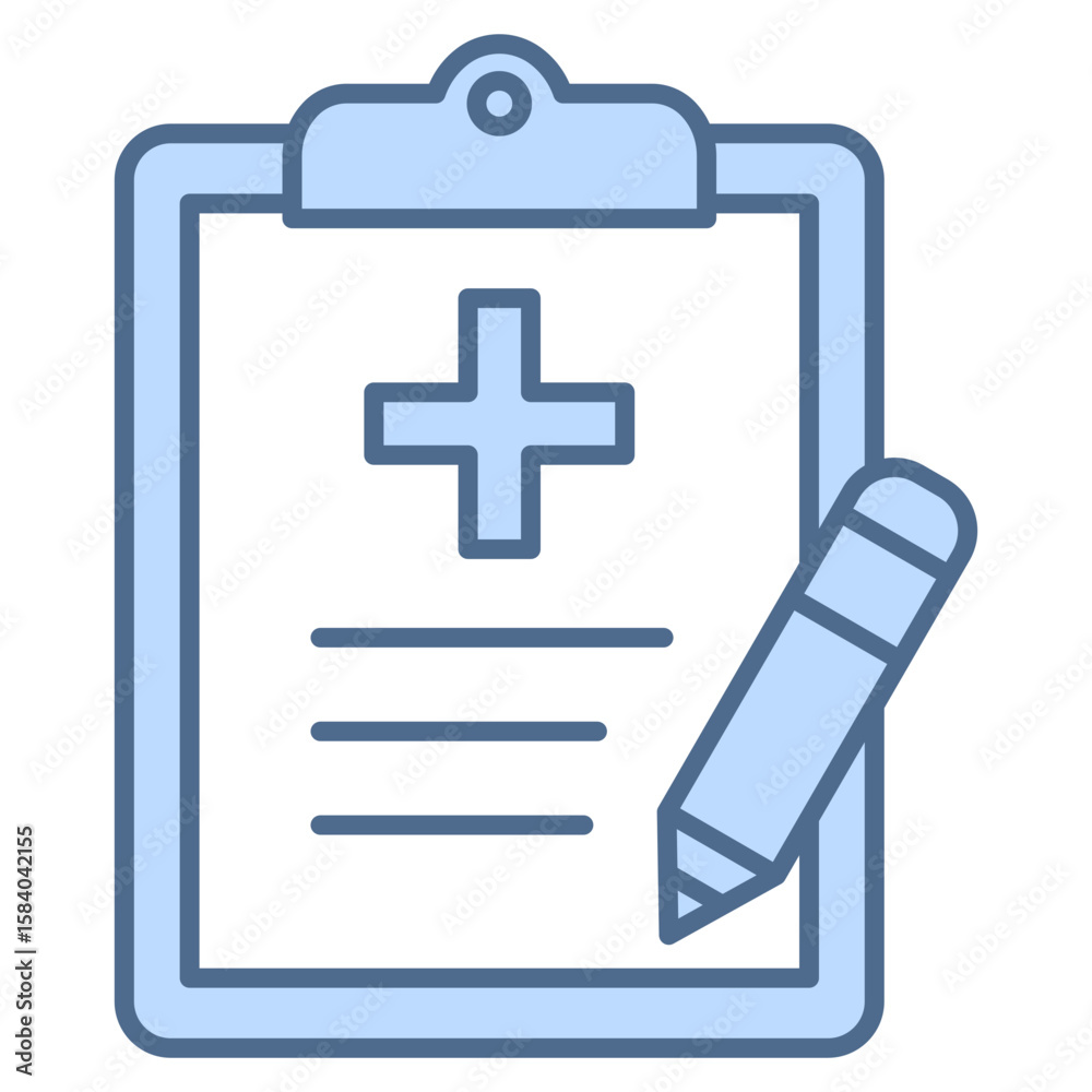 Fototapeta premium Plan Blue Icon Element For Design