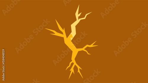 Observe the Intricate Branching Pattern of a Lightning Strike