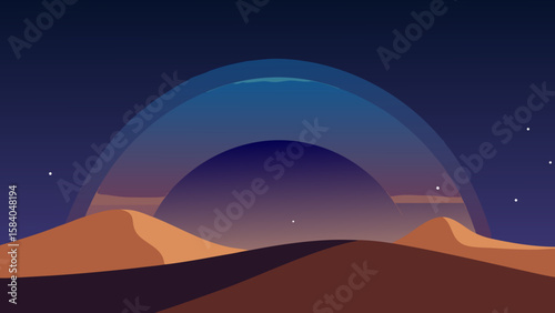 Witness the Milky Way Arching Over a Silent Desert Landscape