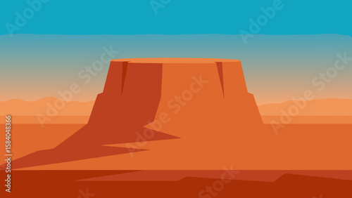 Discover the Expansive Top of a Massive Flat Topped Mesa Landscape
