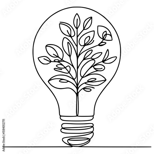 Greening the Future, Sustainable concepts portrayed through nature in light