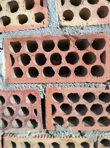 red brick wall texture 