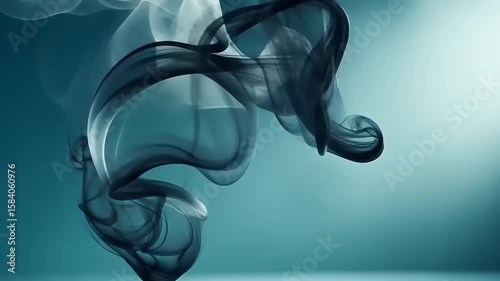 smoke on white background