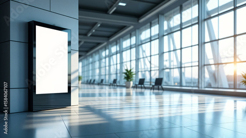 Wallpaper Mural Blank advertising signs posted on walls inside buildings Torontodigital.ca