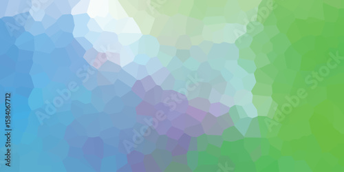 Abstract geometric background in pastel colors with textured polyhedral or cellular shapes for modern design concepts