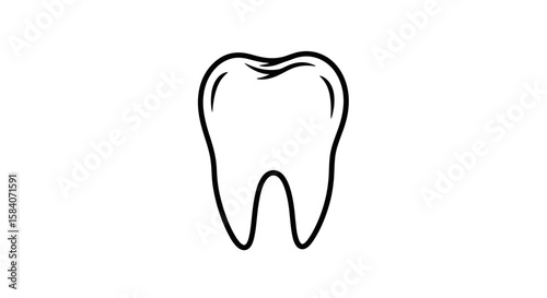 Vector tooth dental care hygiene dentist teeth molar enamel root healthy oral medicine dentistry odontogram isometrics