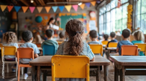 students in a classroom
