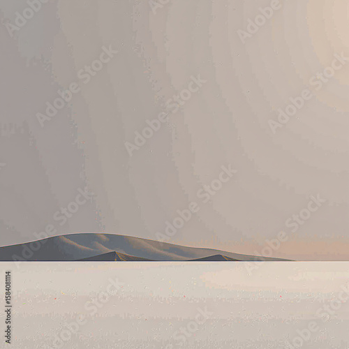 Isolated solid color backdrop, crisp distinct horizon, clear compositional element, sleek minimalist background, structured linear detail, modern design component, versatile graphic asset for designer