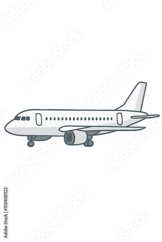 Airplane Icon Illustration